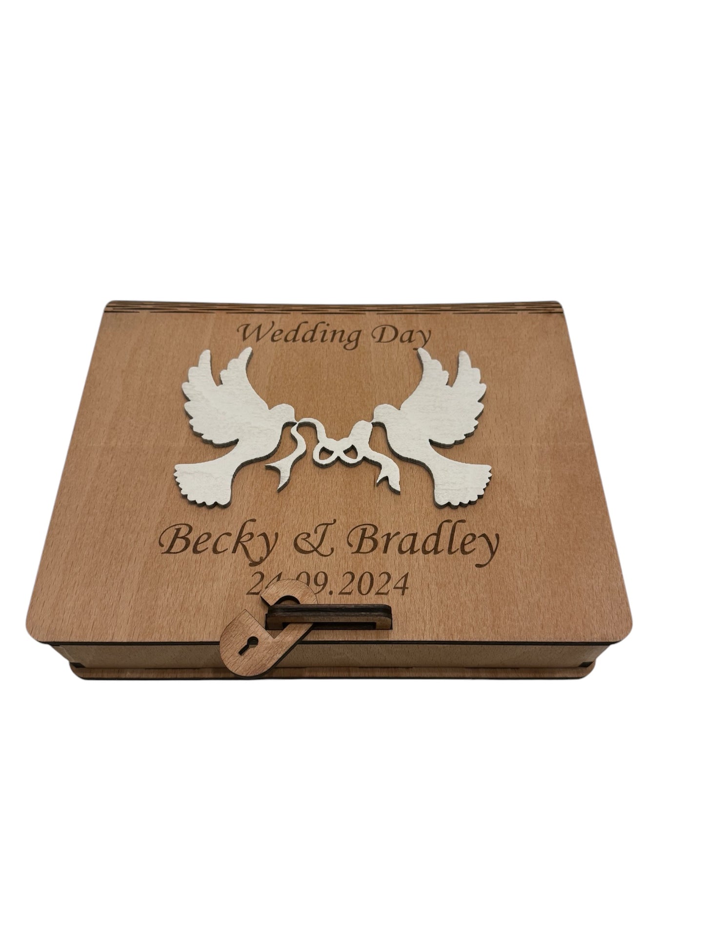 Personalised Wedding Day Book Box Gift